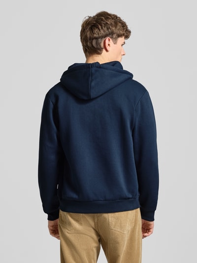 JACK & JONES Sweatjack met capuchon, model 'BRADLEY' Donkerblauw - 5