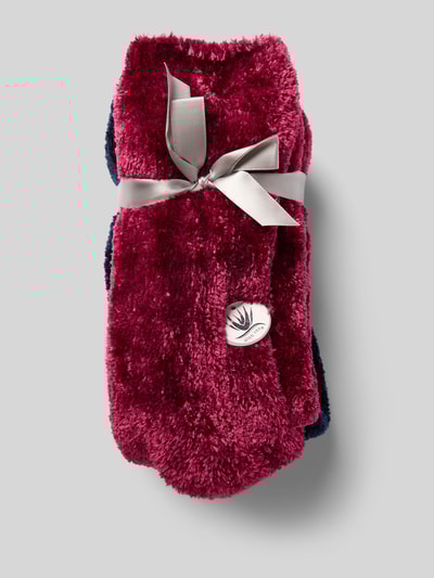 camano Sokken in 2-pack model 'WOMEN SUSTAINABLE COSY' Bordeaux - 3