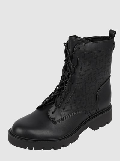 Guess Boots mit Logo-Muster  Black 1