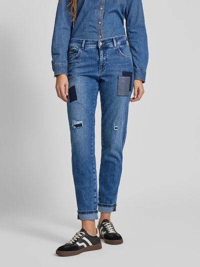 Angels Regular Fit Jeans mit verkürztem Schnitt Modell 'Darleen' Blau 4