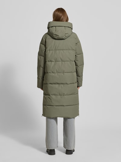 IQ Studio Gewatteerde jas met capuchon Rietgroen - 5