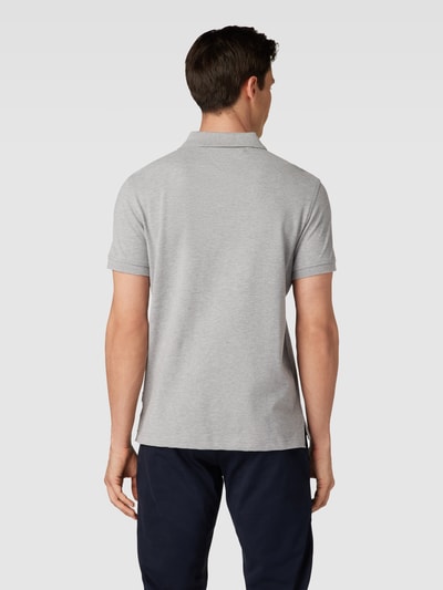 Tommy Hilfiger Poloshirt mit Label-Detail Hellgrau Melange 5