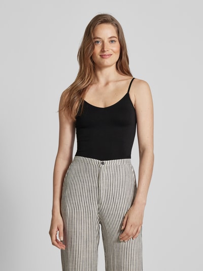 Vero Moda Top met spaghettibandjes, model 'JACKIE' Zwart - 4