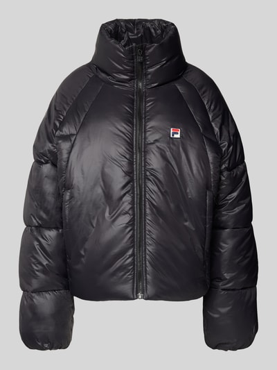FILA Loose Fit Steppjacke mit Label-Stitching Modell 'MONTEROSA' Black 2