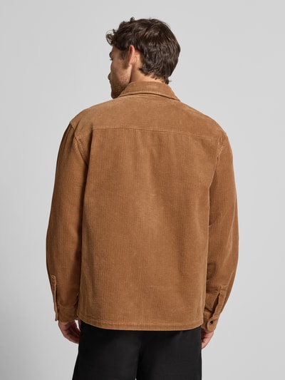 MCNEAL Hemdjacke mit Reißverschluss Camel 5