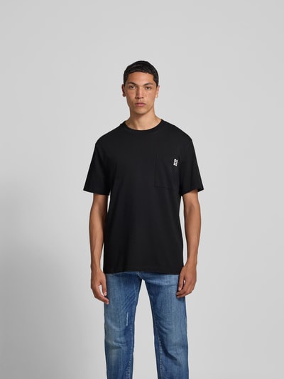Dsquared2 Regular Fit T-Shirt mit Brusttasche Black 4