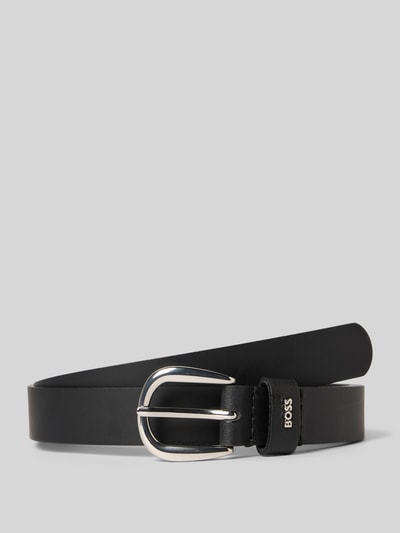 BOSS Gürtel aus echtem Rindsleder Black 1