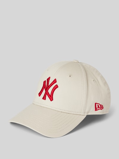 New Era Baseballpet met labeldetails, model 'LEAGUE' Beige - 1