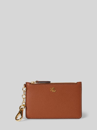 Lauren Ralph Lauren Portemonnee van leer met labeldetail Cognac - 1