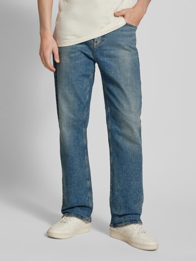 Tommy Jeans Regular Fit Jeans im 5-Pocket-Design Modell 'OTIS' Jeansblau 4