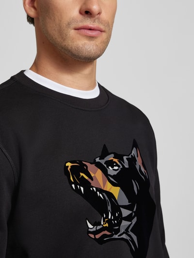 Antony Morato Sweatshirt mit Motiv-Print Black 3