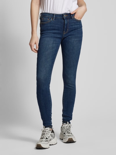 Tom Tailor Denim Skinny fit jeans in 5-pocketmodel, model 'Nela' Jeansblauw - 4