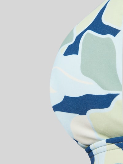Marc O'Polo Bikini-Oberteil mit Label Print Dunkelblau 2