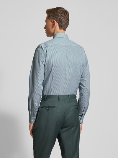 OLYMP Level Five Koszula biznesowa o kroju slim fit z kołnierzykiem typu kent Zielony 5