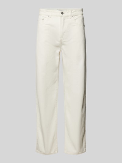 Lacoste Straight Leg Jeans im 5-Pocket-Design Offwhite 2