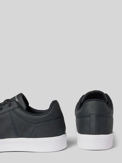 Tom Tailor Low Top Sneaker in Lederoptik Modell 'IGNAZ' Marine 2