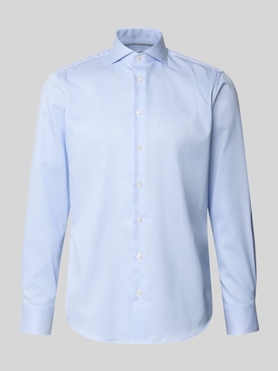 Christian Berg Men Regular Fit Business-Hemd mit Haifischkragen Bleu 1