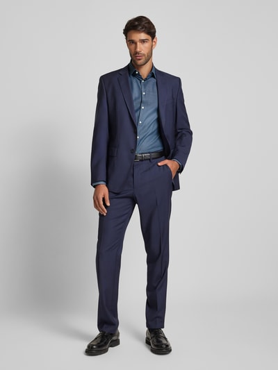 Jake*s Slim Fit Business-Hemd mit Kentkragen Bleu 1