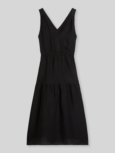 Marc O'Polo Relaxed Fit Freizeitkleid aus reinem Leinen Black 2