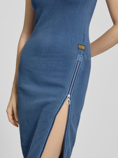 G-Star Raw Sukienka mini z fakturowanym wzorem Jeansowy niebieski 3