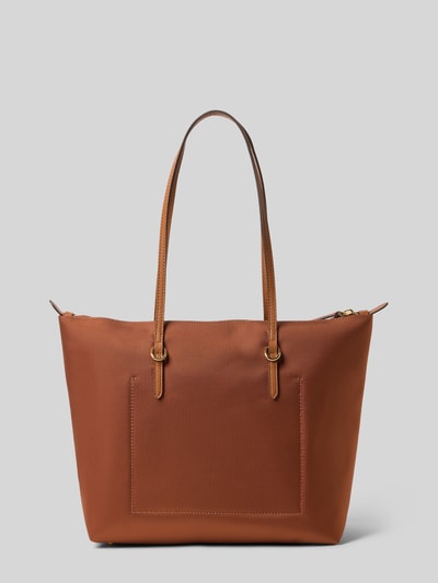 Lauren Ralph Lauren Tote Bag mit Label-Applikation Modell 'KEATON' Beige 4