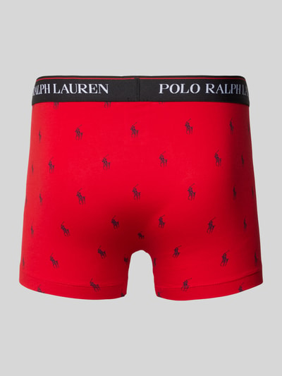 Polo Ralph Lauren Underwear Trunks mit Label-Bund im 2er-Pack Rot 3