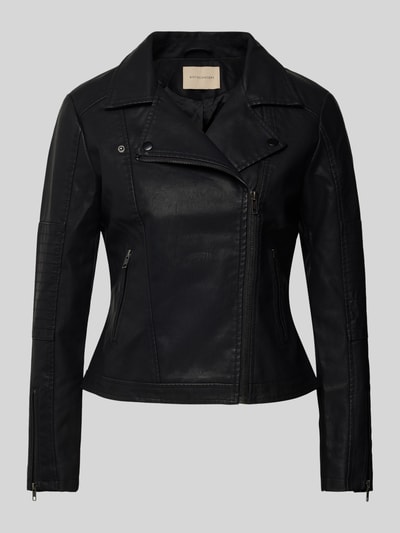 Soyaconcept Jacke mit Reißverschluss Modell 'GUNILLA' Black 2