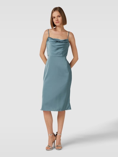 Laona Cocktailkleid mit Wasserfall-Ausschnitt Aqua 4