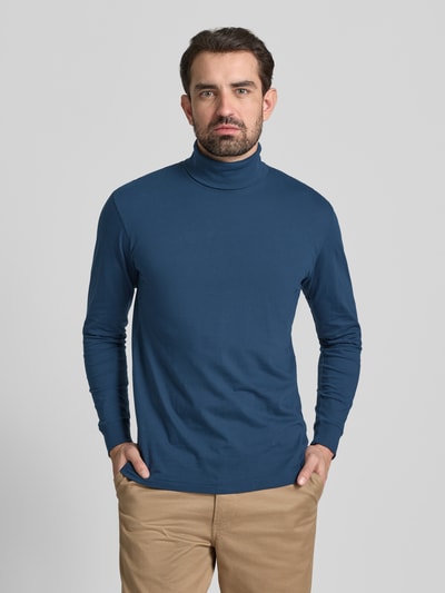 RAGMAN Shirt met lange mouwen en col Donkerblauw - 4