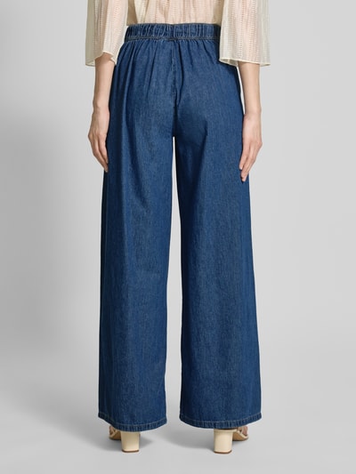 Jake*s Collection Wide Leg Jeans mit elastischem Bund Eisblau 5