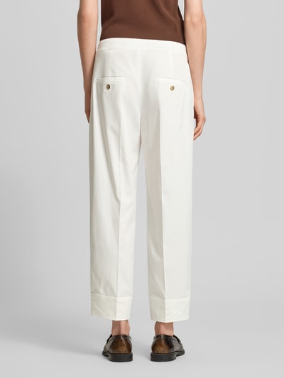 Marc Cain Relaxed Fit Hose mit Eingrifftaschen Offwhite 5