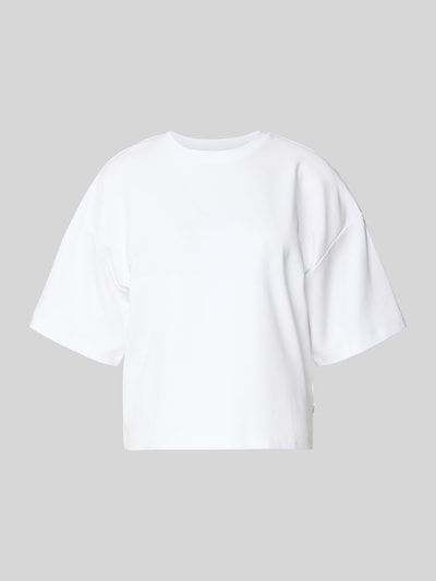 s.Oliver RED LABEL Oversized T-shirt z czystej Bawełna Biały 2