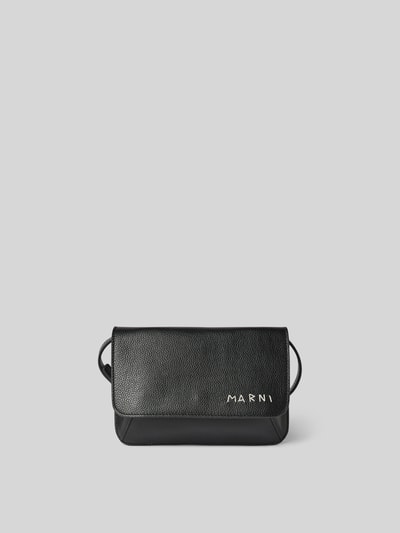 Marni Pochette aus echtem Leder Black 1