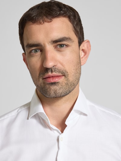 BOSS Regular Fit Business-Hemd mit Haifischkragen Modell 'Joe' Weiss 3