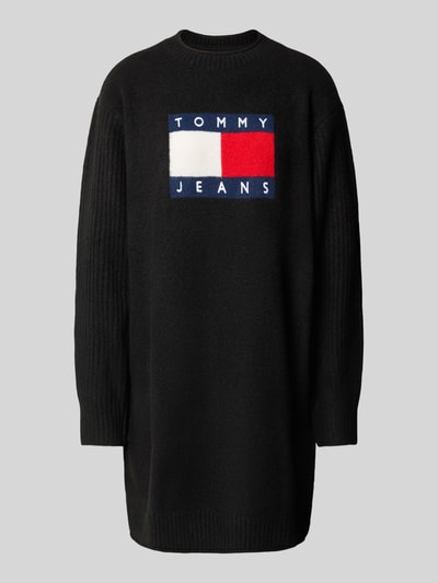 Tommy Jeans Relaxed fit gebreide jurk met wol Zwart - 2