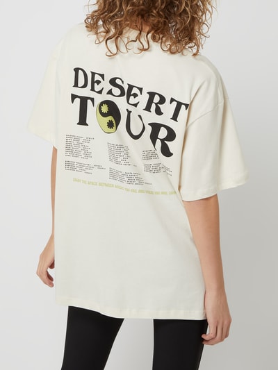 Gina Tricot T-shirt met print Offwhite - 5