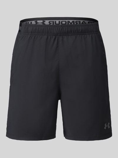 Under Armour Regular Fit Sportshorts mit Logo-Print Black 2