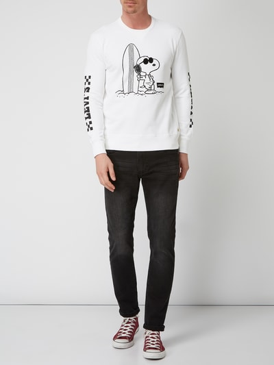 Levi's® Sweatshirt mit Peanuts©-Print Weiss 1