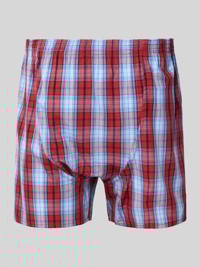 Deal Boxershort met elastische band en labelpatch Rood - 3