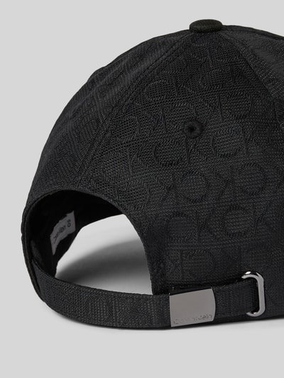 CK Calvin Klein Basecap mit Strukturmuster Black 3