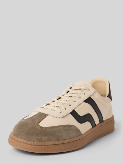 Gant Sneaker aus echtem Leder mit Logo-Stitching Modell 'Cuzmo' Mittelbraun 1