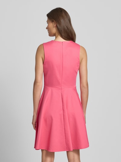 Rinascimento Cocktailkleid mit Rundhalsausschnitt Pink 5