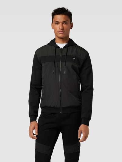 Antony Morato Sweatjacke mit Label-Patch Black 4