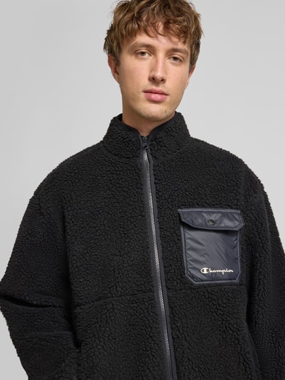 CHAMPION Sweatjacke aus Teddyfell Black 3