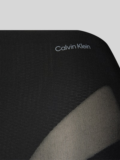 Calvin Klein Underwear String mit Label-Print Black 2