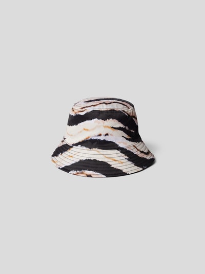 Lala Berlin Bucket Hat mit Allover-Muster Beige 4