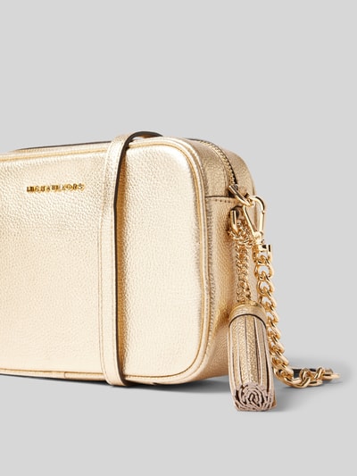 MICHAEL Michael Kors Umhängetasche mit Anhänger Modell 'JET SET' Gold 2