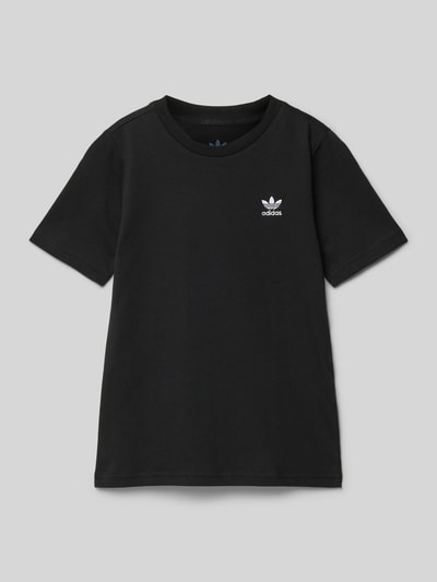 adidas Originals T-Shirt mit Label-Stitching Black 1