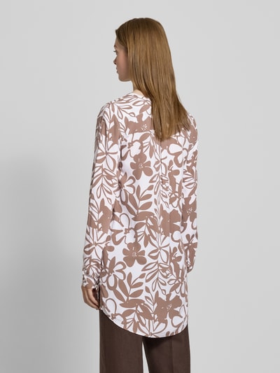 Christian Berg Woman Blusenshirt in Überlänge Weiss 5