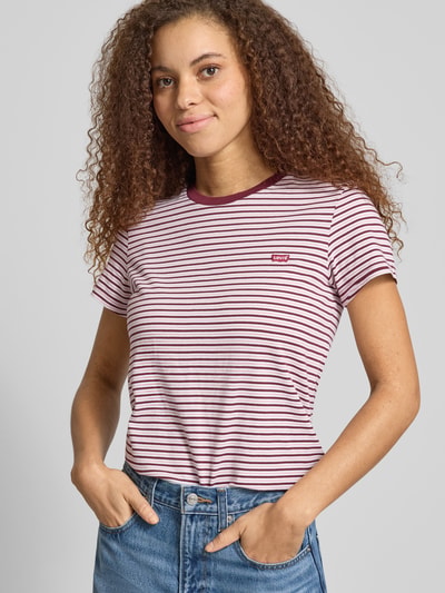 Levi's® Regular Fit T-Shirt aus reiner Baumwolle Rosa 3